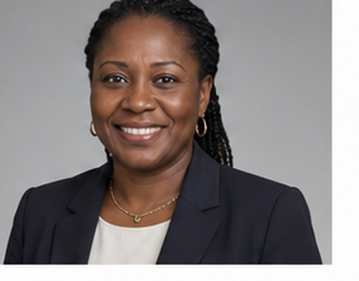 Dr. Aisha Nwosu executive portrait